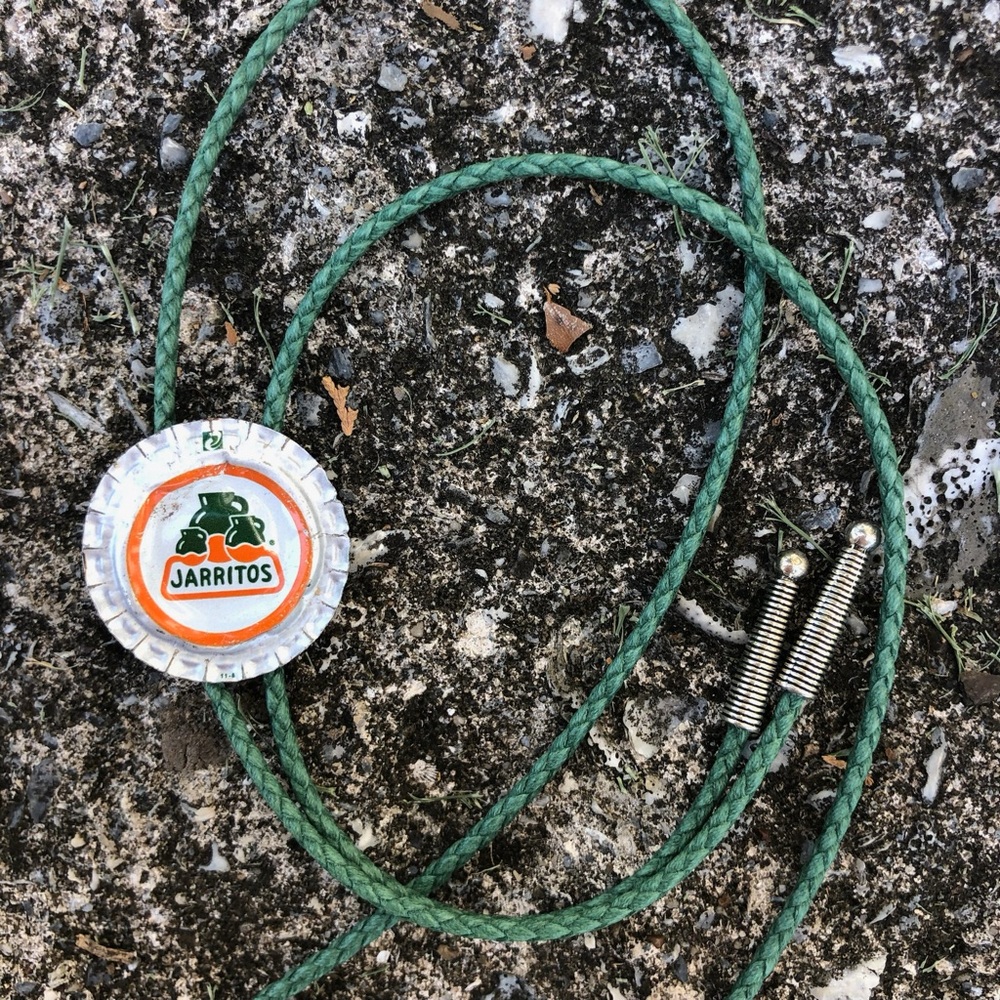Jarritos Bottlecap Bolo Tie handmade unique gift